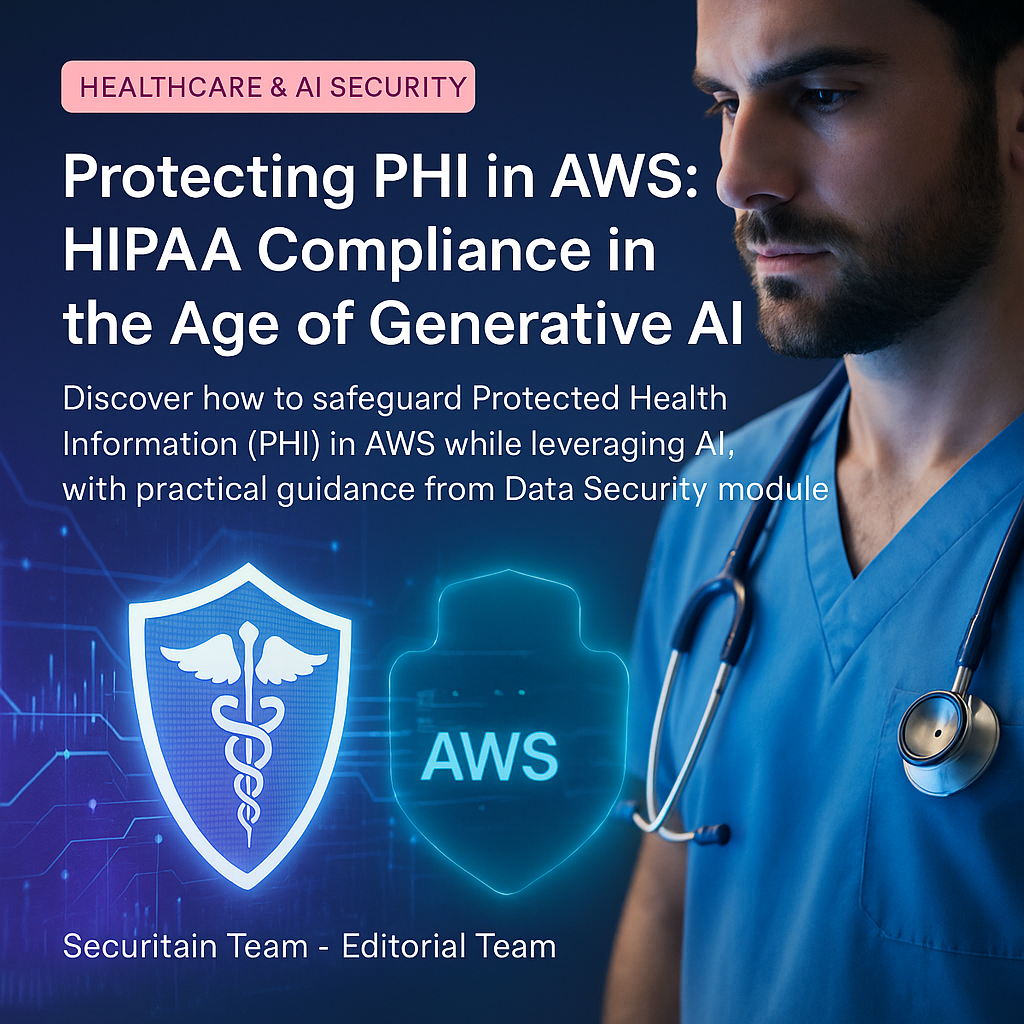 Protecting PHI in AWS: HIPAA Compliance in the Age of Generative AI