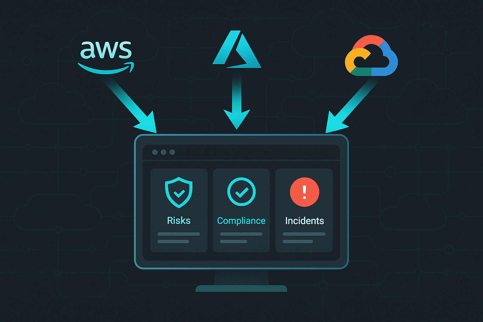 Unified Cloud Security Dashboard